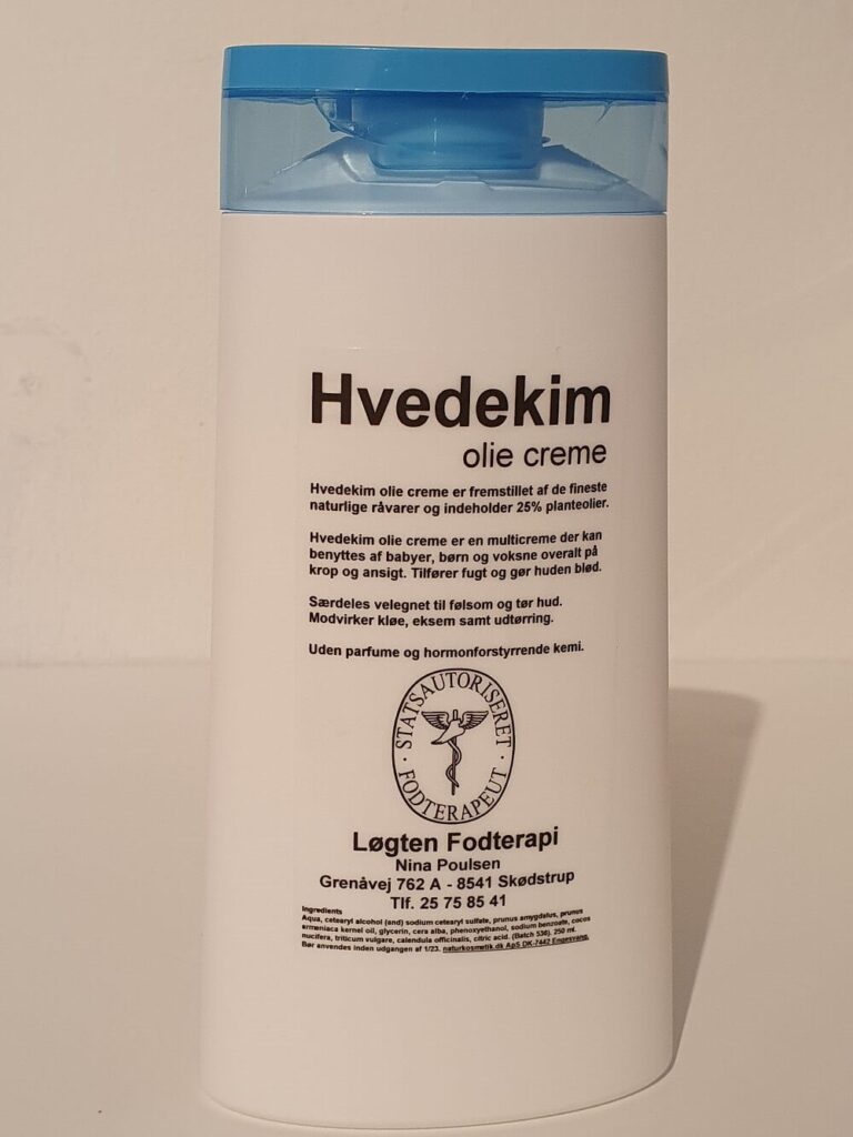 Hvedekim til følsom og tør hud